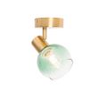 Art-Deco-Spotlight-Gold-with-Green-Glass---Vidro
