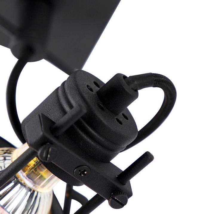 Faretto intelligente nero con Wi-Fi GU10 - Suplux