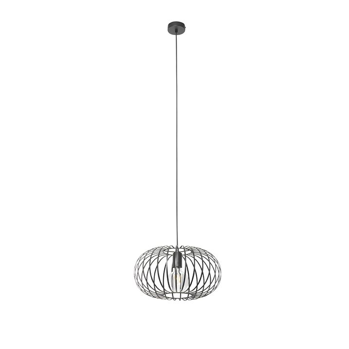 Design Pendant Lamp Black Wire 39cm - Johanna