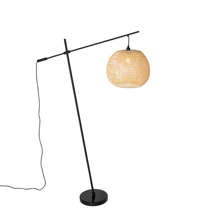 Oosterse buiten vloerlamp bamboe IP44 - Rafael