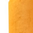 Velours-lampenkap-geel-50/50/25-met-gouden-binnenkant