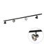Modern-railsysteem-met-4-zwarte-spots-1-fase-200-cm---Iconic-Jeany