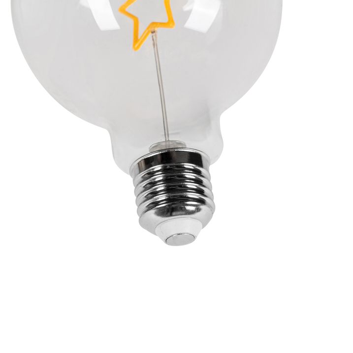 Christmas E27 LED Lamp Star Filament G95 Clear 1.8W 120 lm 2700K