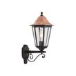 Lampada-da-parete-classica-nera-con-rame-IP44---Havana