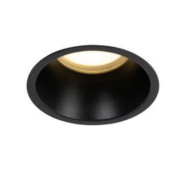 Moderne inbouwspot zwart AR70 IP44 - Dept