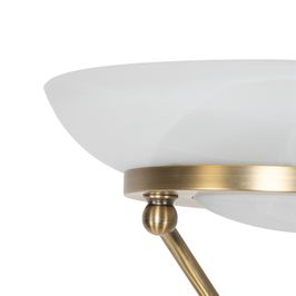 Vloerlamp-brons-incl.-LED-en-dimmer-met-leeslamp---Empoli