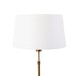Stolná-lampa-bronzová-s-tienidlom-z-ľanu-biela-35-cm---Parte