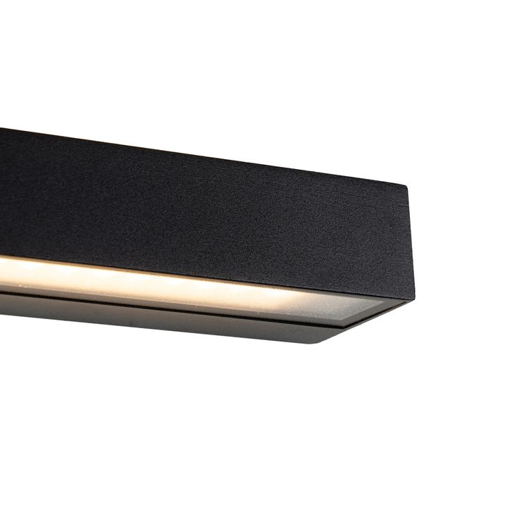 Modern wall lamp black incl. LED IP65 - Steph