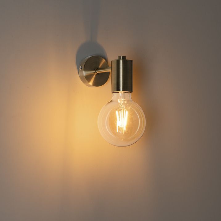 Industrial Wall Lamp Bronze 13cm - Facil