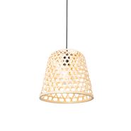 Orijentalna-viseća-lampa-crna-sa-bambusom---Rayan