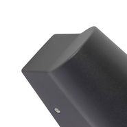 Lámpara-de-pared-exterior-moderna-antracita-con-LED---Uma