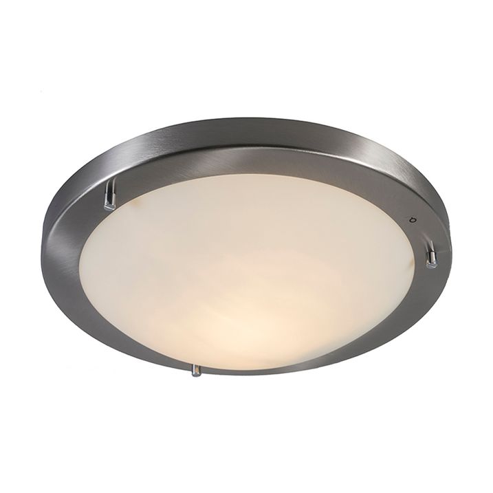 Модерна таванна лампа стомана 31 см IP44 - Yuma