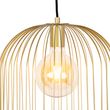 Dizajnerska-viseća-lampa-zlatna---Wire-Knock
