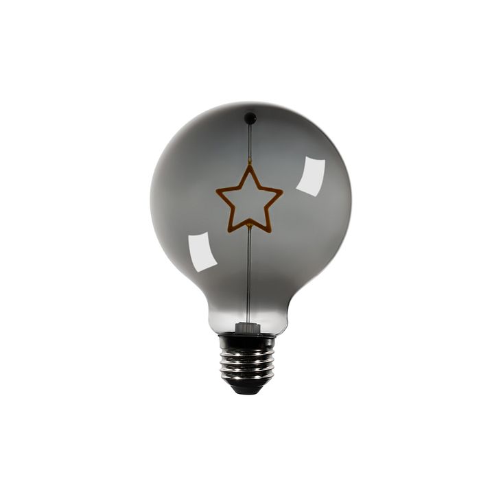 Різдвяна світлодіодна лампа E27 Star Filament G95 Smoke 1,8W 50 лм 1800K