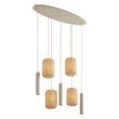 Japandi-hanglamp-beige-7-lichts---Pluni-Tuba