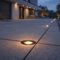 Reflektor gruntowy 12V czarny z LED IP67 - Voltaire Linsey