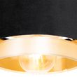 Moderne-taklampe-sort-med-gull---Elif