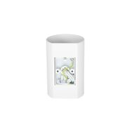 Okrągła-designerska-lampa-ścienna-biała---Sabbir