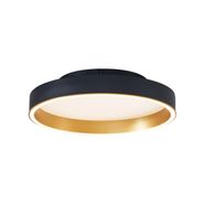 Dizajn-plafonska-lampa-crna-sa-zlatnom-40cm-uklj.-LED-3-stepenim-prekidačem---Ingo