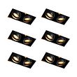 Set-od-6-ugradnih-reflektora-crni-podesivi-bez-okvira-2-svjetla---Oneon-Honey