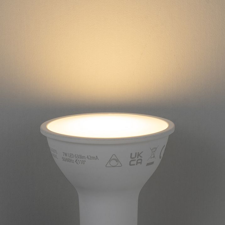 5er-Set Smart GU10 50mm Dimmbare LED-Lampen Opal 7W 630 lm 2700K