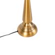 Klasická-stolová-lampa-bronzová-s-krémovým-odtieňom---Taula