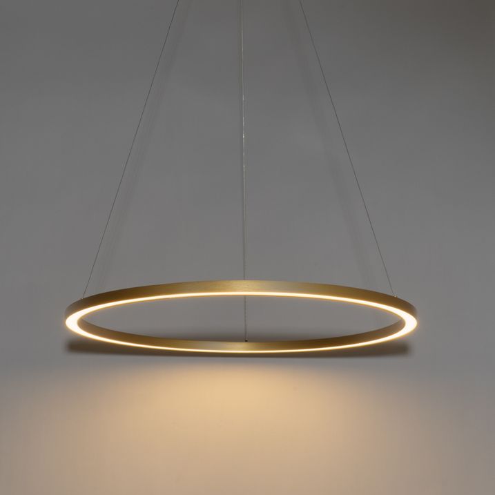 Kultainen riippuvalaisin 80 cm sis. LED 3-vaiheinen himmennin - Girello