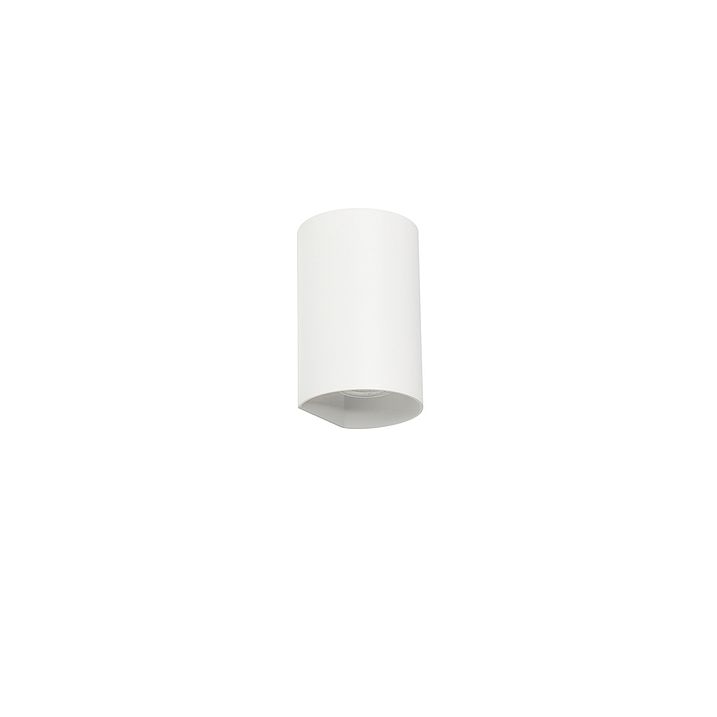 Inteligentná nástenná lampa biela okrúhla vrátane 2 WiFi GU10 - Sabbir