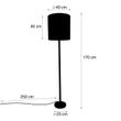 Drvena-podna-lampa-sa-bronzanim-somotskim-abažurom-40cm---Mels