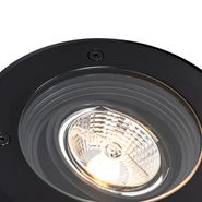 Foco-empotrado-moderno-para-exterior-negro-AR70-ajustable-IP65---Delux