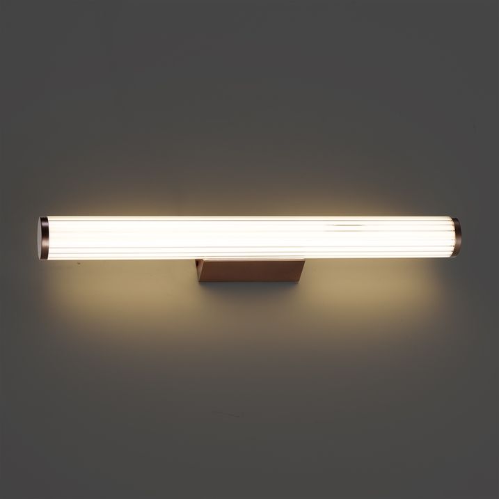 Retro stenska svetilka bronasta 60,4 cm vklj. LED IP44 - Coco