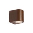 Modern-utomhusvägglampa-rostbrun-plast-oval---Baleno