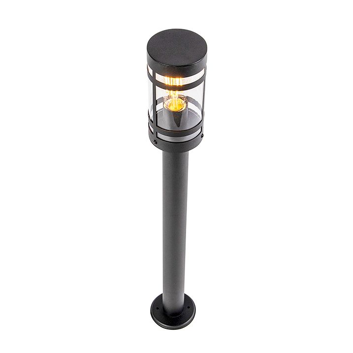 Moderne Außenleuchte schwarz 80 cm IP44 - Gleam