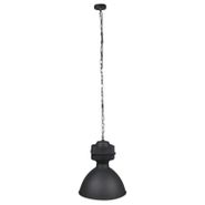 Lampada-a-sospensione-industriale-intelligente-nera-incl.-A60-WiFi-38,5-cm---Sicko