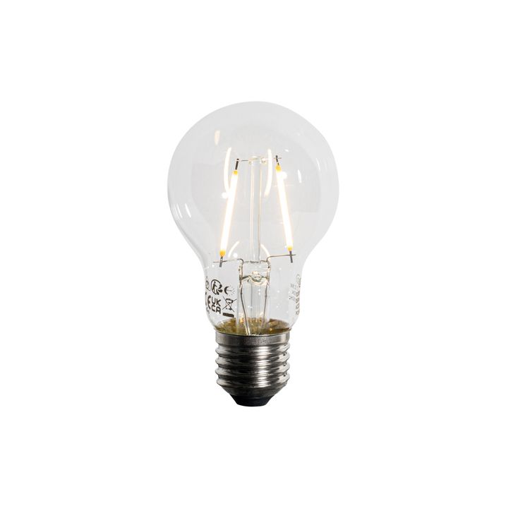Set me 5 llamba LED E27 A60 Lux Sensor 2.5W 250 lm 3000K