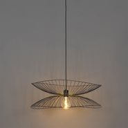 Lámpara-colgante-de-diseño-negra-66cm---Pua