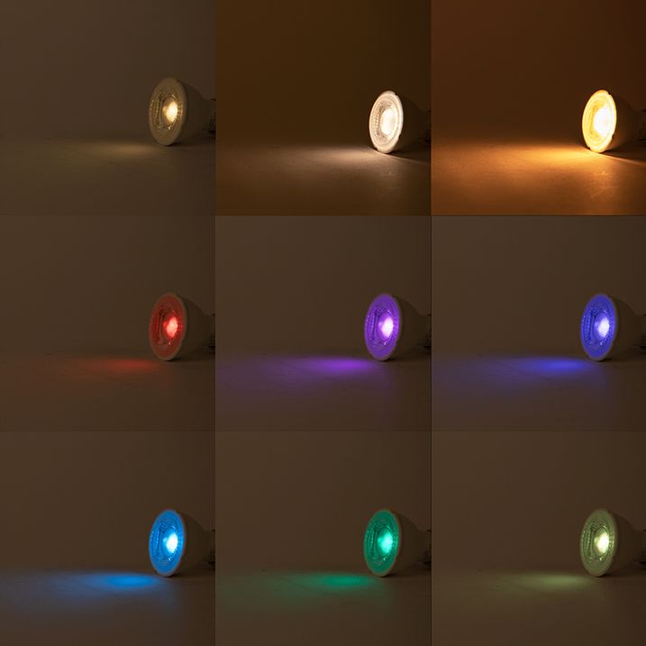 Smart GU10 dimbare LED lamp 5W 350 lm RGB+2200-4000K RGB