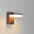 Lampada-da-parete-per-esterni-marrone-ruggine-incl.-LED-IP54-sensore-di-movimento---Esmee
