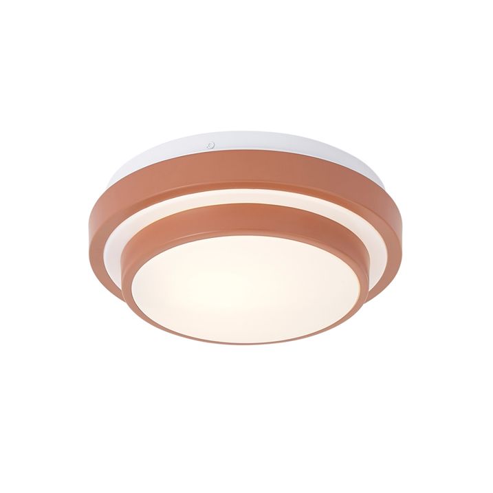 Modernus Sienos lubinis šviestuvas su baltu 25 cm IP44 - Walden