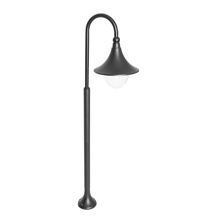 Klasični spoljni fenjer crni 125 cm IP44 - Dafne