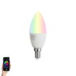 E14-Dimmable-LED-spuldze-C37-Opāla-4.9W-470lm-2700-6500K