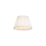 Pleated-Lampshade-White-Round-Angled-25/15/16.5