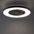 Stropní-ventilátor-stříbrný-s-hvězdným-efektem-60-cm-vč.-LED-stmívatelný-s-dálkovým-ovládáním---Climo