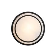 Moderna-plafonska-lampa-crna-sa-belom-25-cm-IP44---Walden