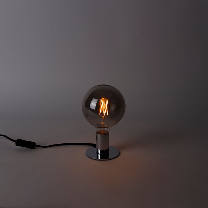 Smart E27 LED lamp G125 smoke 7W 400 lm 1800-3000K