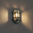 Utendørs-Vegglampe-Grønn-Oval-IP44---Noutica