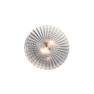 Klasické-stropní-svítidlo-černé-s-kouřovým-sklem-30-cm-IP44---Nohmi