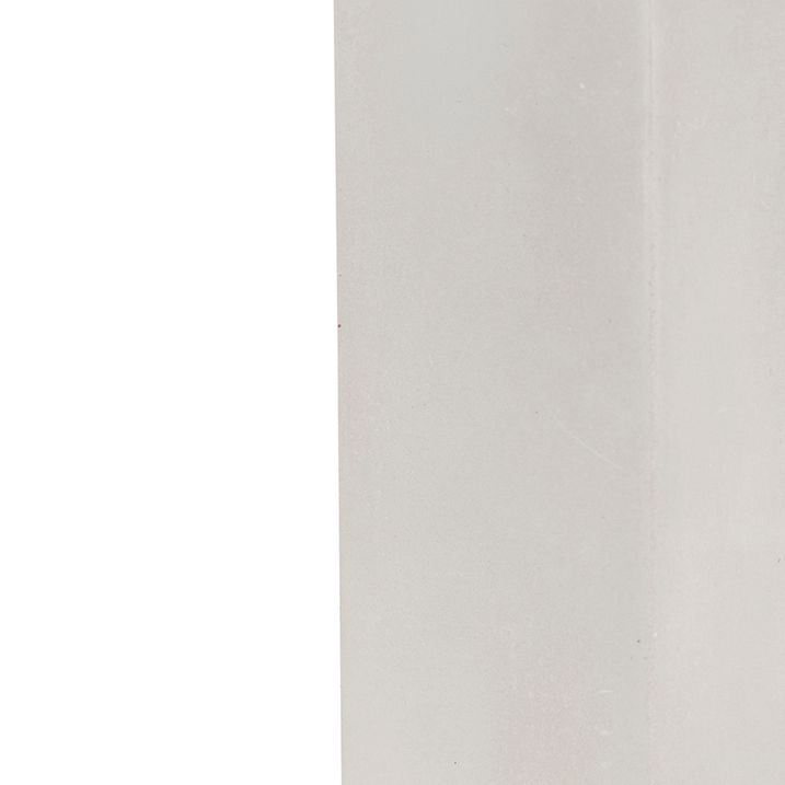 Smart vegglampe grå betong rektangel inkl. Zigbee G9 - Meaux