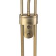 Lampă-de-podea-bronz-incl.-LED-și-dimmer-cu-lampă-de-citit---Empoli