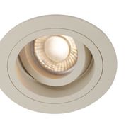 Set-of-6-Modern-Recessed-Spotlights-Beige-GU10-50mm-Rotatable-and-Tiltable---Chuck